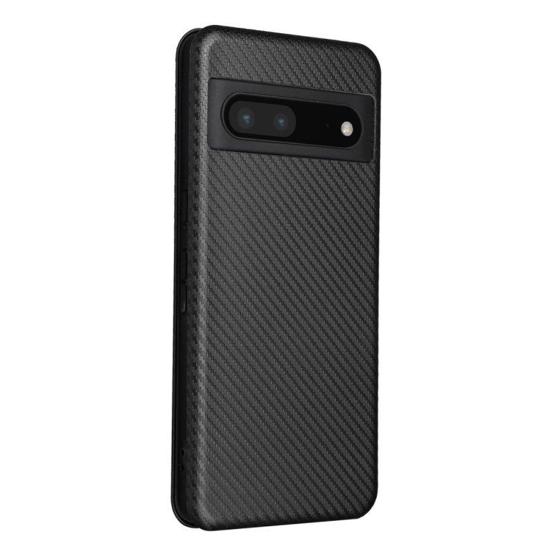 Schutzhülle Für Google Pixel 7 Pro Flip Case Kohlefaser