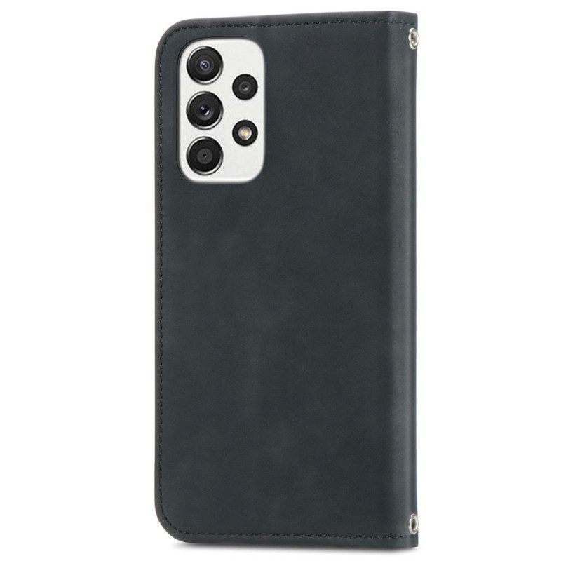 Schutzhülle Für Samsung Galaxy A13 Flip Case Vintage-design