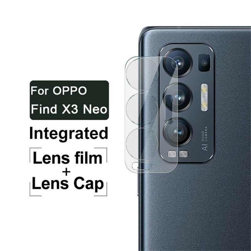 Schützende Linse Aus Gehärtetem Glas Für Oppo Find X3 Neo Imak