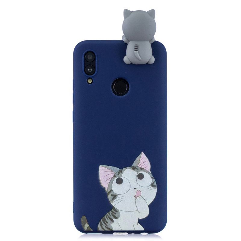 Hülle Huawei P Smart 2019 3D-Denkerkatze