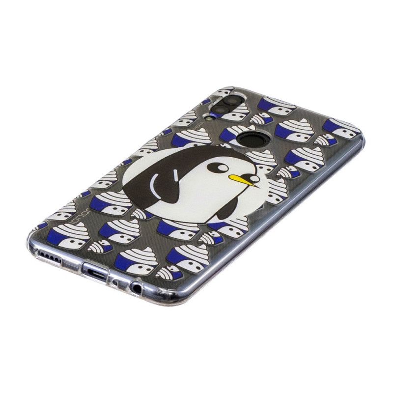 Hülle Huawei P Smart 2019 Transparente Pinguine