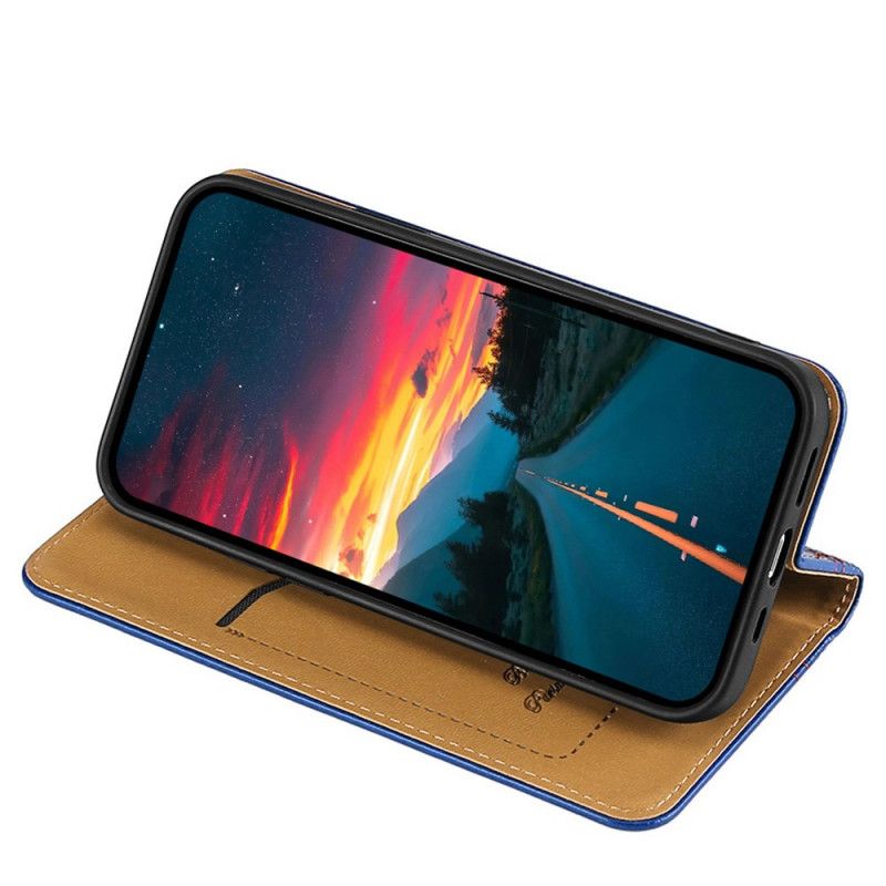 Flip Case Für Xiaomi Redmi Note 11 Pro / Note 11 Pro Plus Vintage-leder-stil