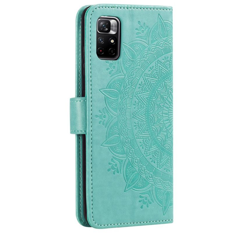 Lederhüllen Für Xiaomi Redmi Note 11 Pro / Note 11 Pro Plus Mandala Sonne