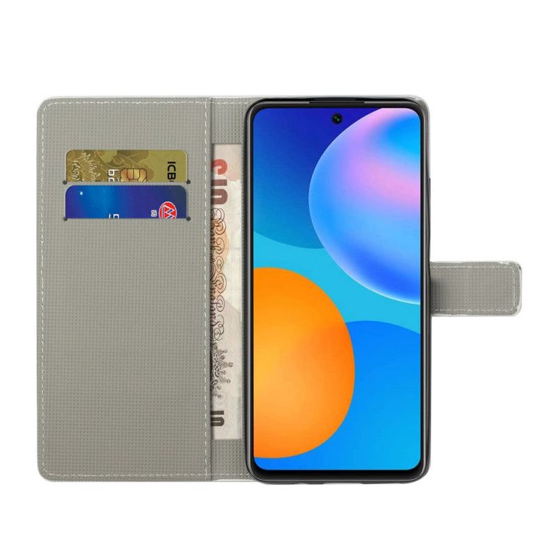 Lederhüllen Xiaomi Redmi Note 11 Pro / Note 11 Pro Plus Handyhülle Design Galaxie