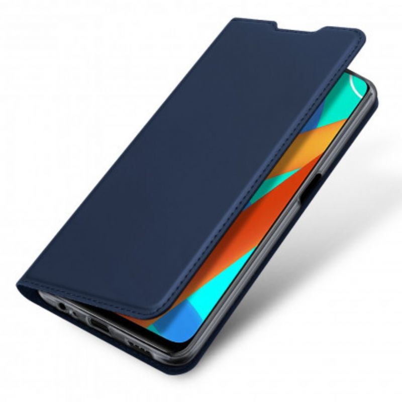 Flip Case Für Realme 8 5g Skin Pro Dux Ducis