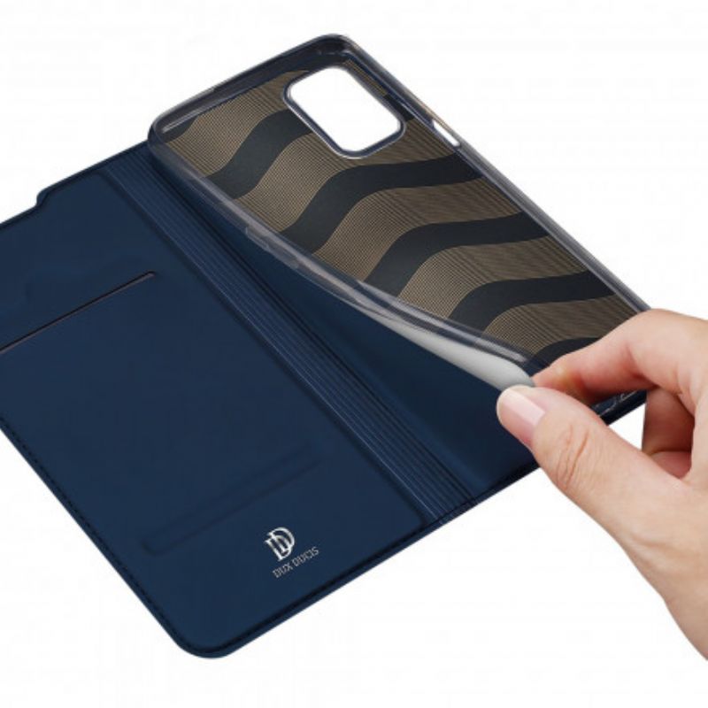 Flip Case Für Realme 8 5g Skin Pro Dux Ducis