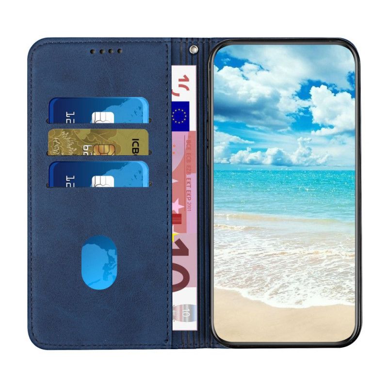 Flip Case Realme 8 5g Geo-leder-effekt