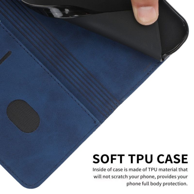 Flip Case Realme 8 5g Geo-leder-effekt