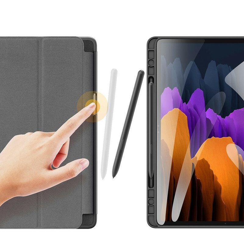 Schutzhülle Für Samsung Galaxy Tab S8 Plus / Tab S7 Plus Domo-serie Dux-ducis