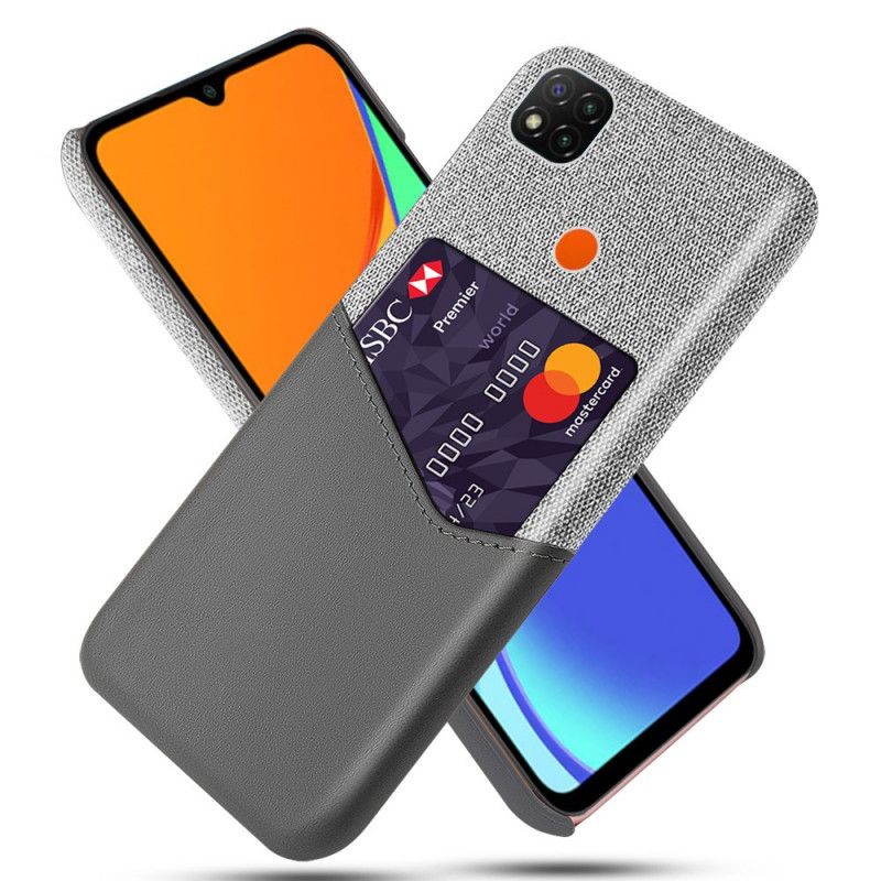 Hülle Xiaomi Redmi 9C Schwarz Ksq Karteninhaber