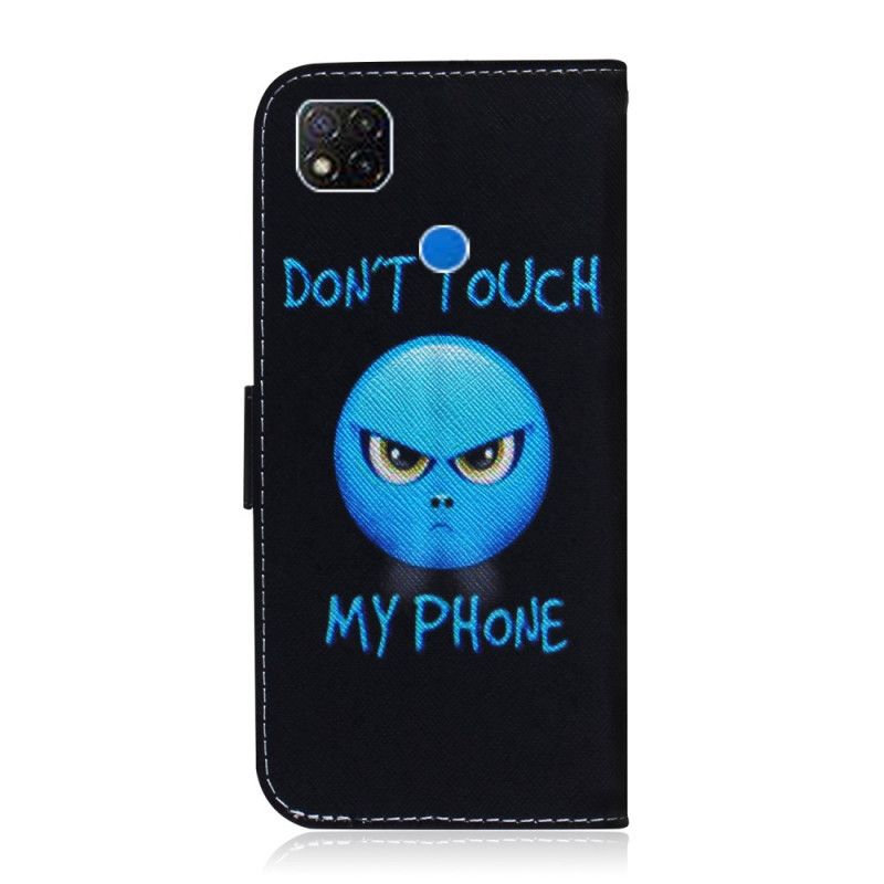 Lederhüllen Xiaomi Redmi 9C Emoji-Telefon