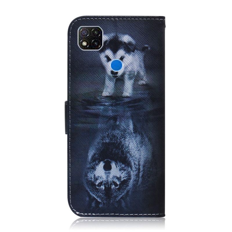 Lederhüllen Xiaomi Redmi 9C Ernesto Der Wolf