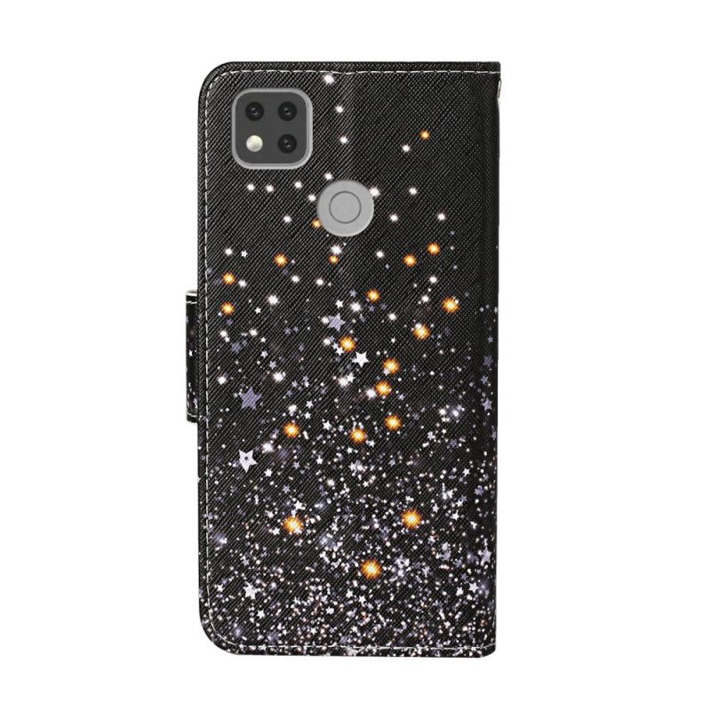 Lederhüllen Xiaomi Redmi 9C Glitzergradient