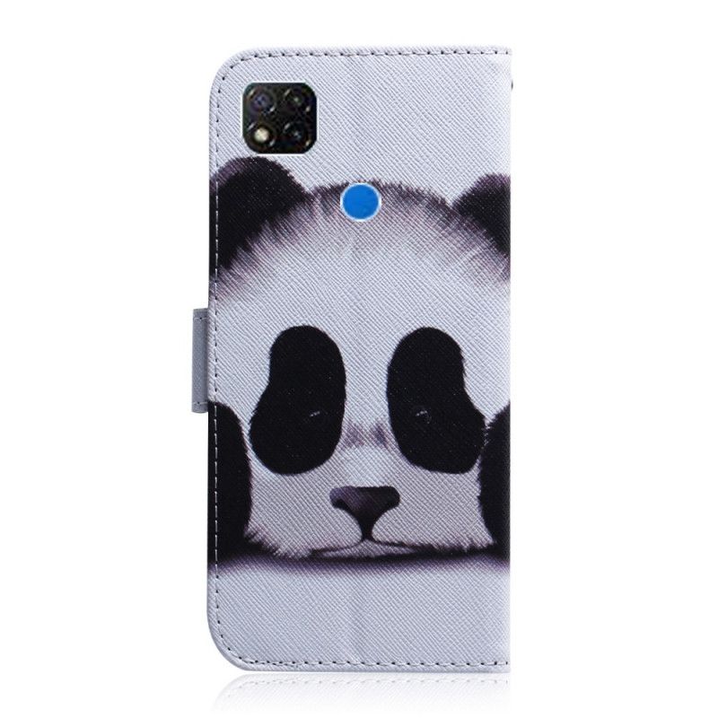 Lederhüllen Xiaomi Redmi 9C Pandagesicht