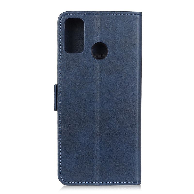 Lederhüllen Xiaomi Redmi 9C Schwarz Doppelklappe