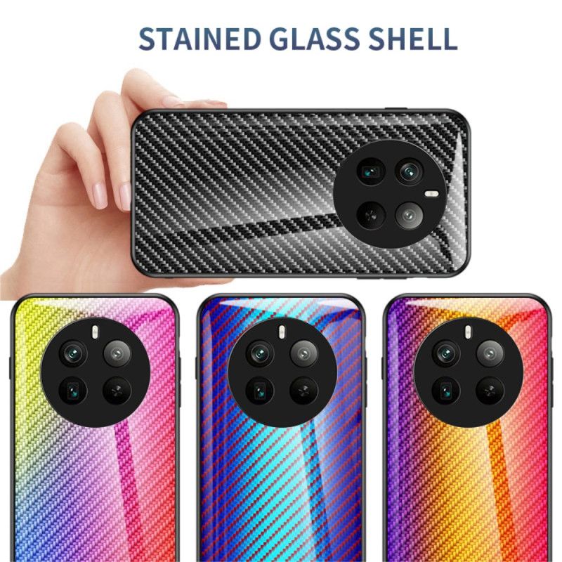 Hülle Realme 12 Pro / 12 Pro Plus Gehärtetes Kohlefaserglas