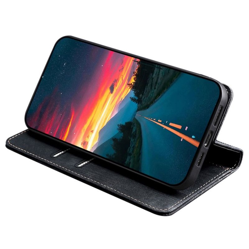 Flip Case Für Huawei Pura 70 Rfid-blockierung Im Kunstleder-wildleder-stil