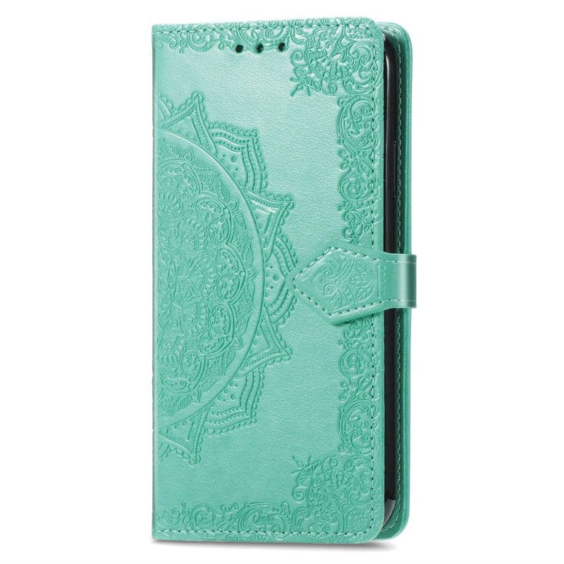 Lederhüllen Für Huawei Pura 70 Barockes Mandala Mit Riemen