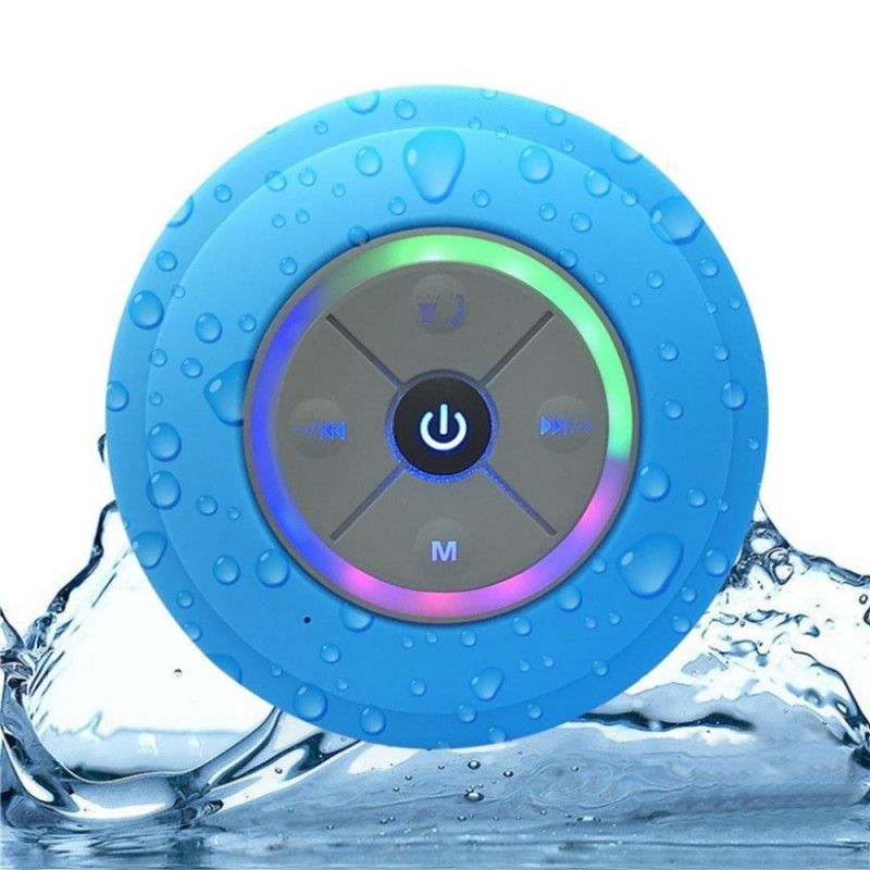 Wasserdichte Sauglautsprecher Mit Led-Licht