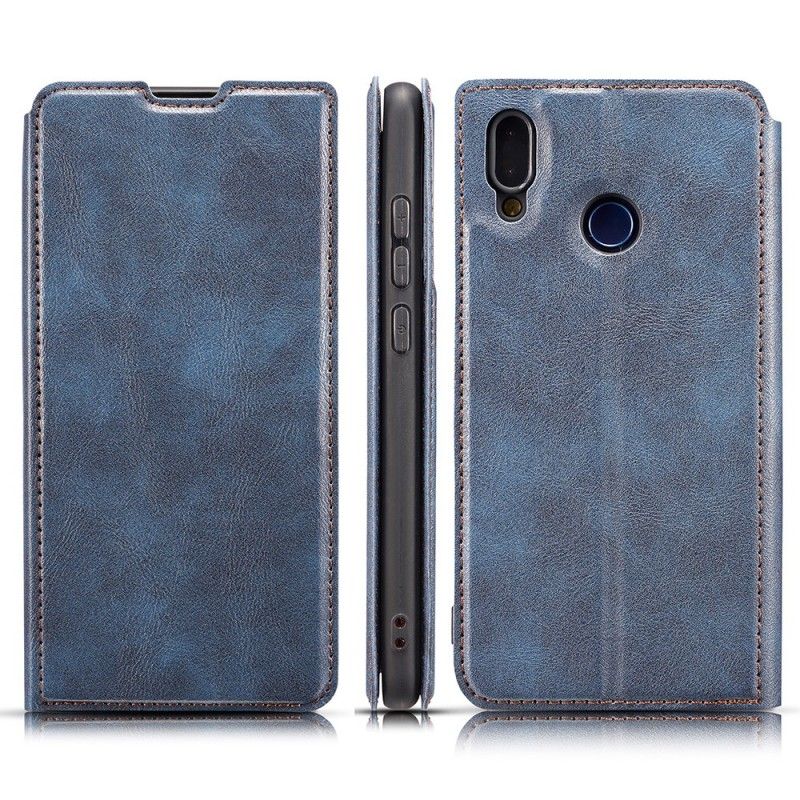 Flip Case Xiaomi Redmi Note 7 Dunkelblau Ultra-Finesse