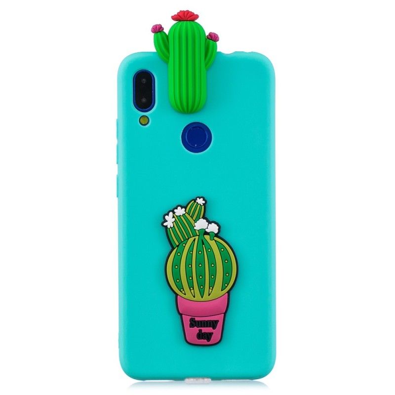 Hülle Für Xiaomi Redmi Note 7 3D-Kaktus-Wahnsinn