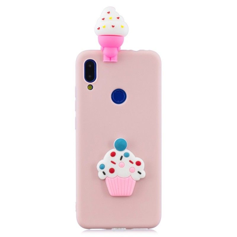 Hülle Xiaomi Redmi Note 7 3D Tasse Kuchen