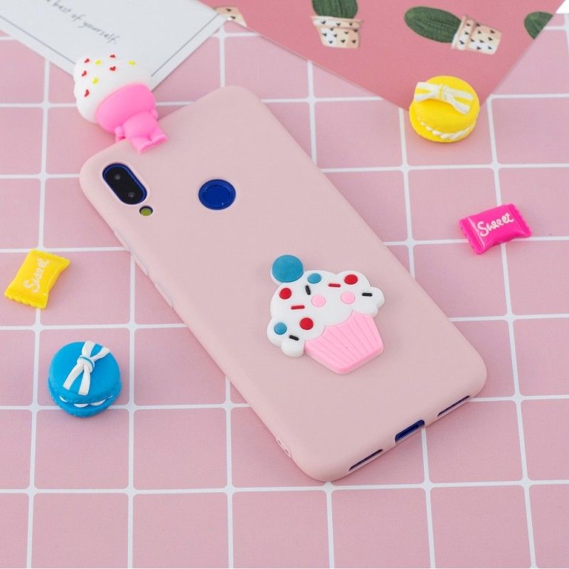 Hülle Xiaomi Redmi Note 7 3D Tasse Kuchen