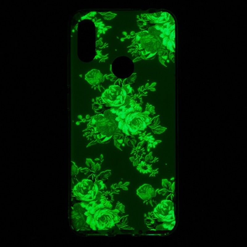 Hülle Xiaomi Redmi Note 7 Fluoreszierende Freiheitsblumen