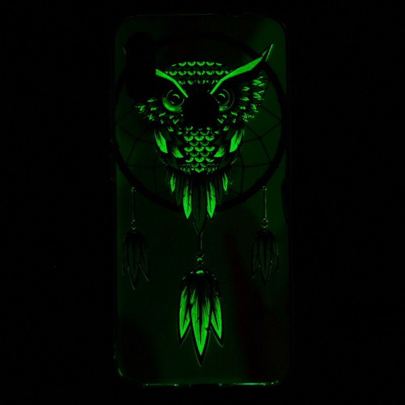 Hülle Xiaomi Redmi Note 7 Fluoreszierender Eulentraumfänger