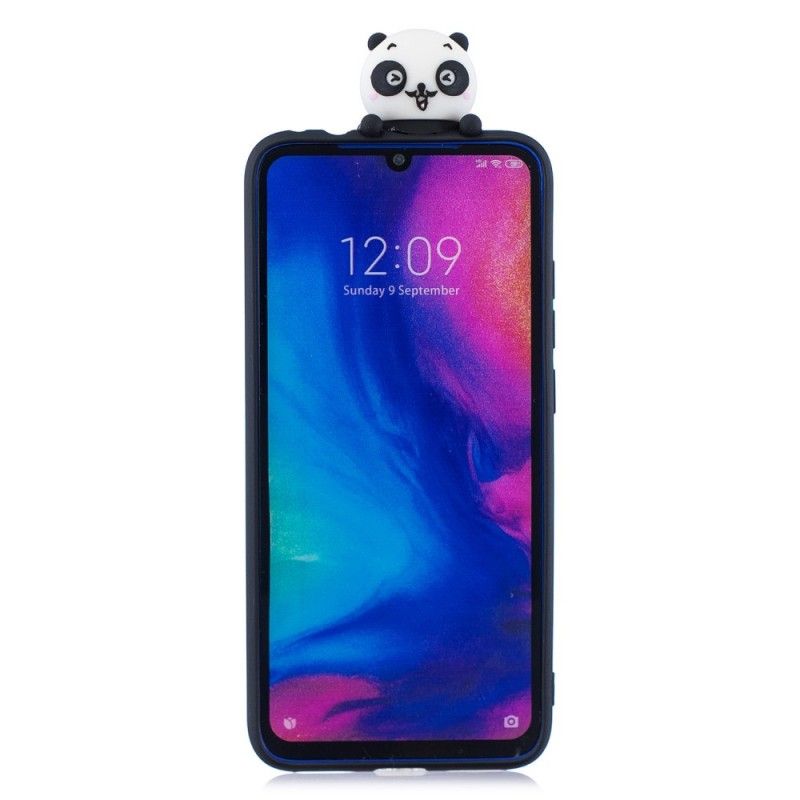 Hülle Xiaomi Redmi Note 7 Schwarz 3D Mein Panda