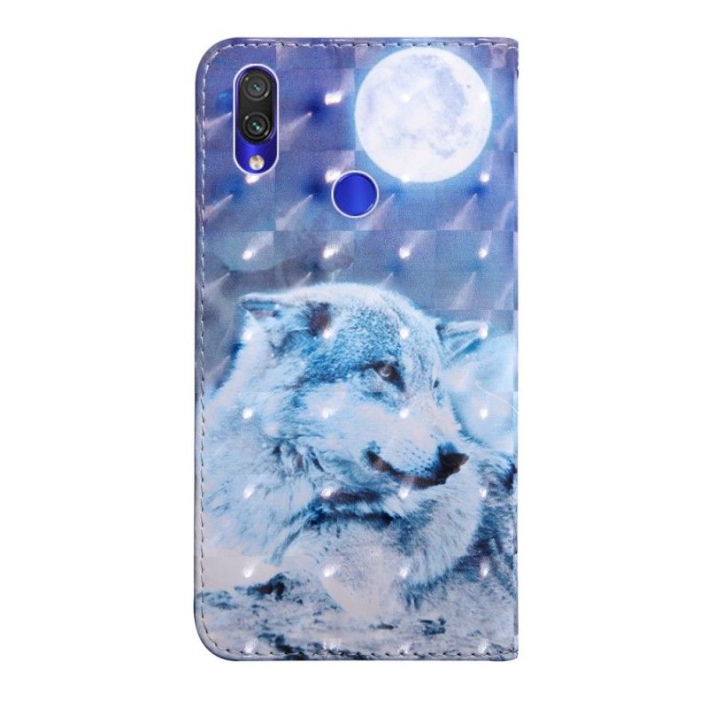 Lederhüllen Xiaomi Redmi Note 7 Handyhülle Hector Der Wolf