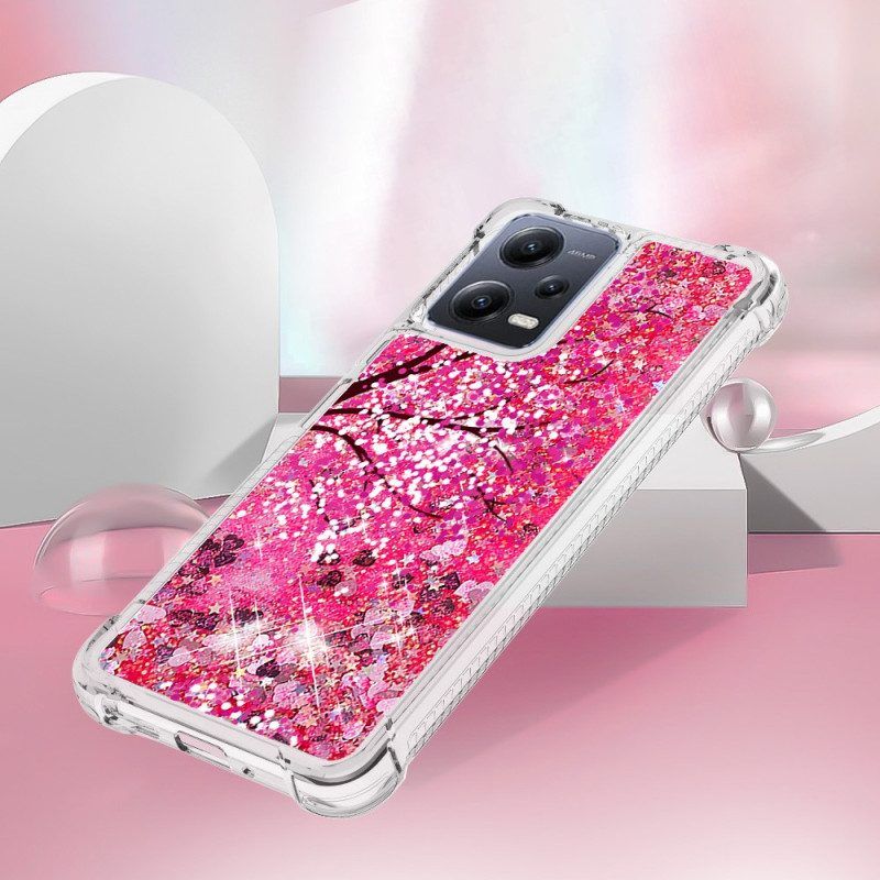 Handyhülle Für Xiaomi Redmi Note 12 5G Glitzerbaum