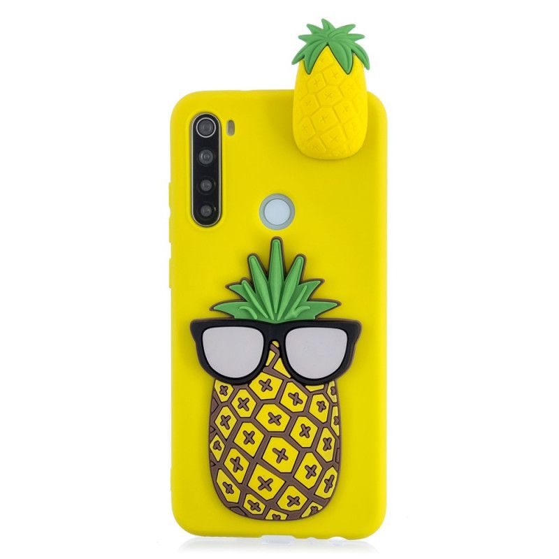 Hülle Für Xiaomi Redmi Note 8 3D Coole Ananas