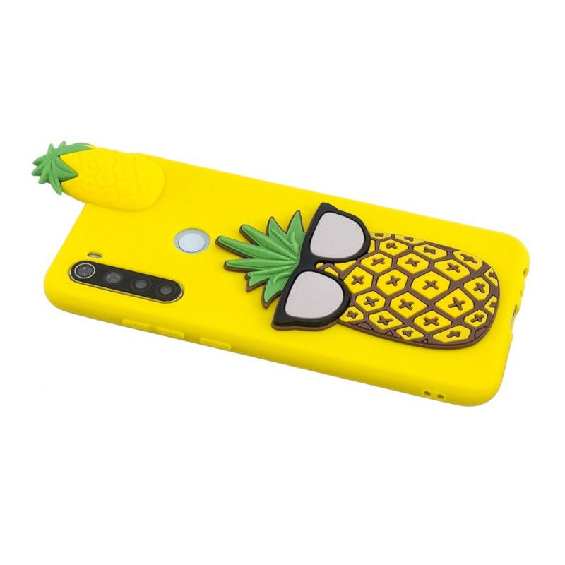 Hülle Für Xiaomi Redmi Note 8 3D Coole Ananas