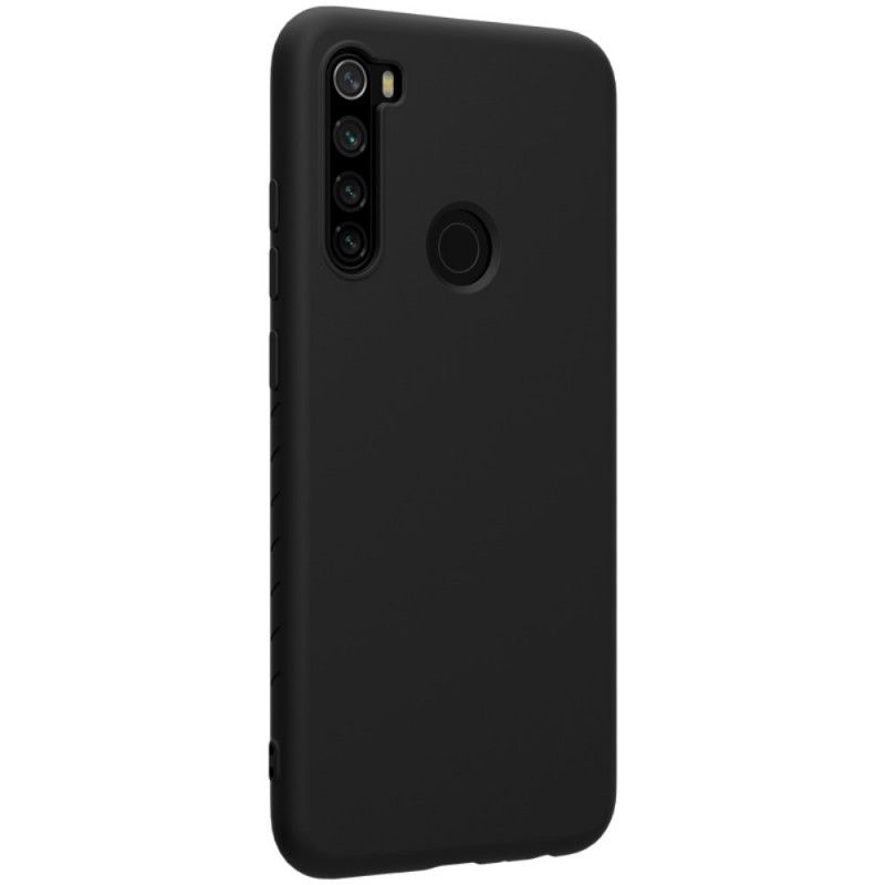 Hülle Xiaomi Redmi Note 8 Dunkelblau Silikon-Nillkin