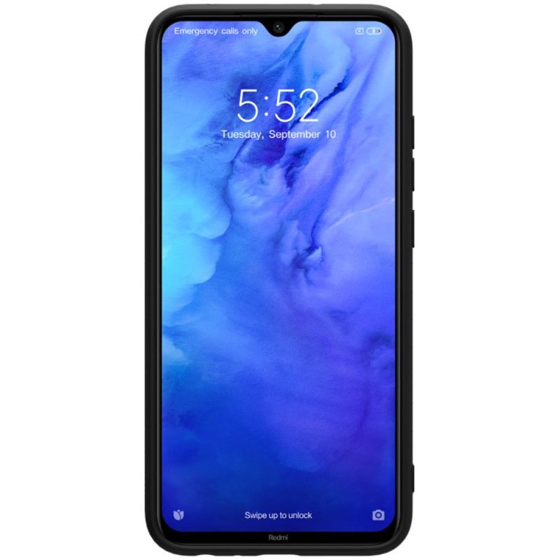 Hülle Xiaomi Redmi Note 8 Dunkelblau Silikon-Nillkin