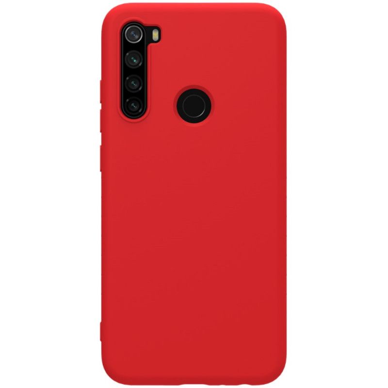 Hülle Xiaomi Redmi Note 8 Dunkelblau Silikon-Nillkin