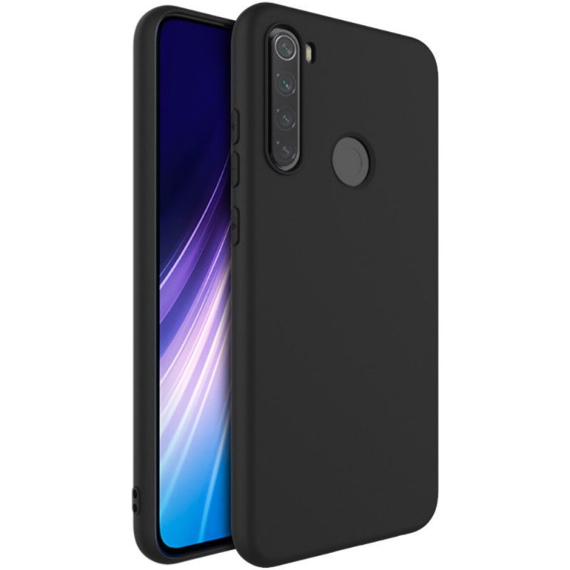 Hülle Xiaomi Redmi Note 8 Schwarz Gefrostetes Imak