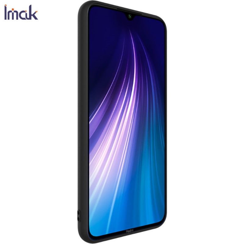 Hülle Xiaomi Redmi Note 8 Schwarz Gefrostetes Imak