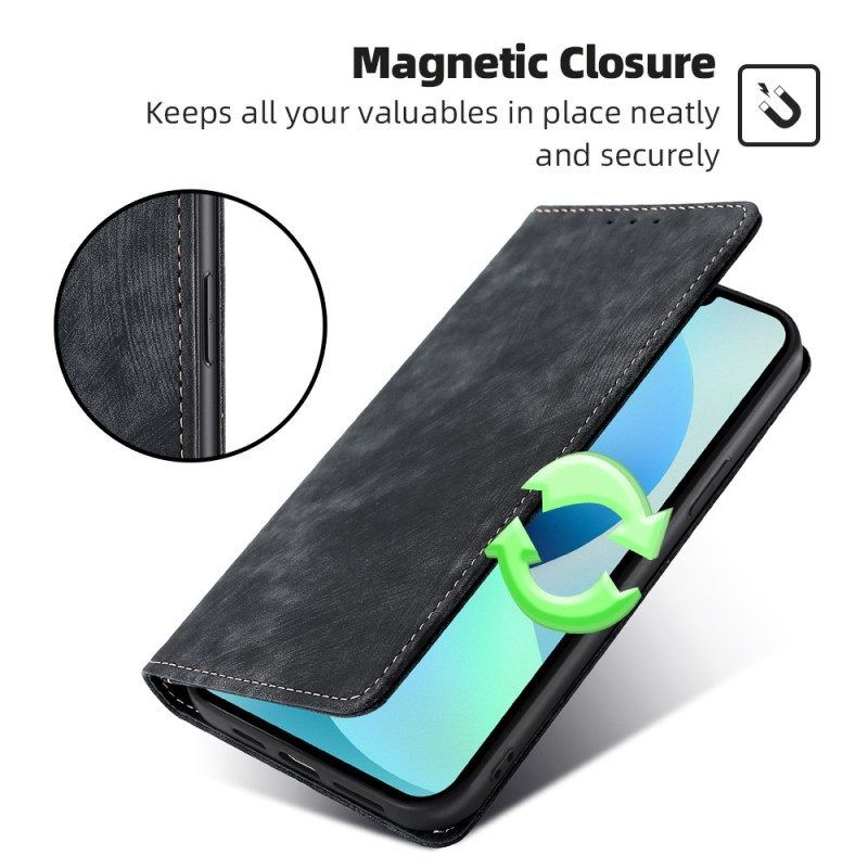 Schutzhülle Für Moto G73 5G Flip Case Retro