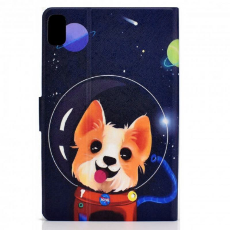 Lederhüllen Huawei Matepad New Handyhülle Weltraumhund