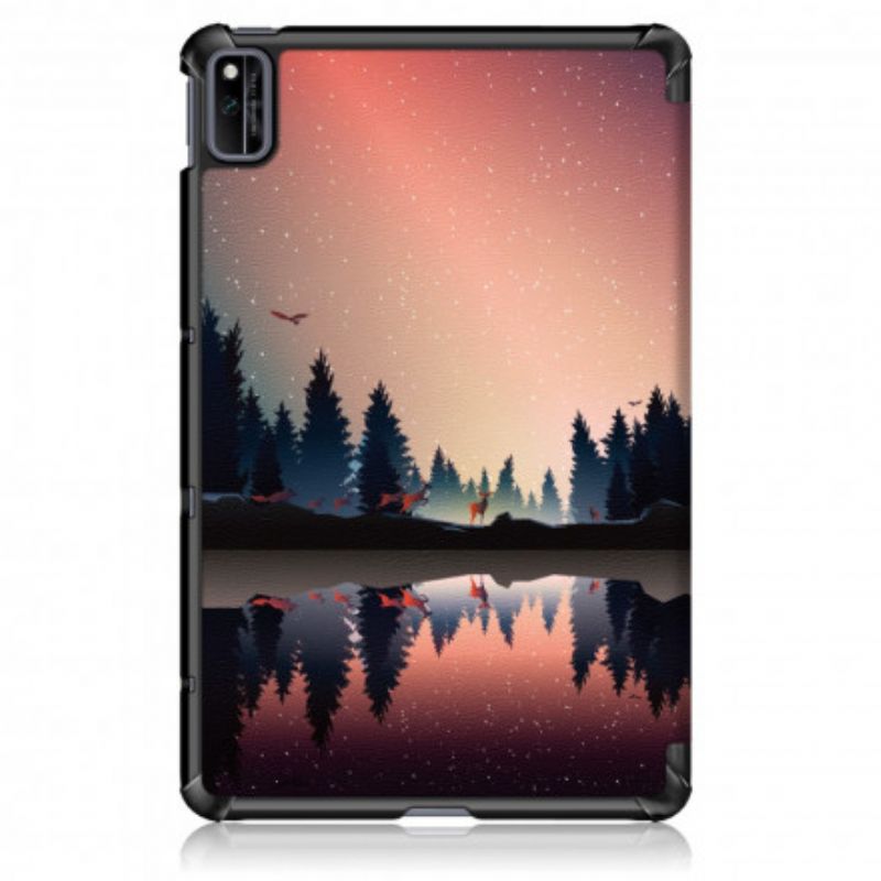 Smart Case Huawei Matepad New Bewehrter Wald