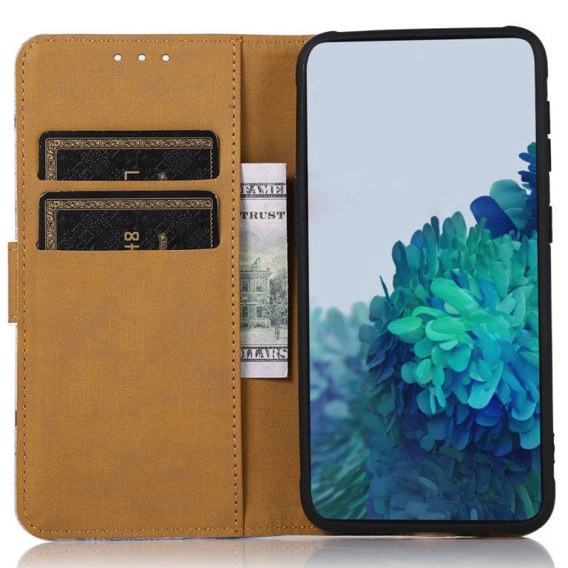 Flip Case Für Samsung Galaxy M13 Der Eiffelturm Des Dichters