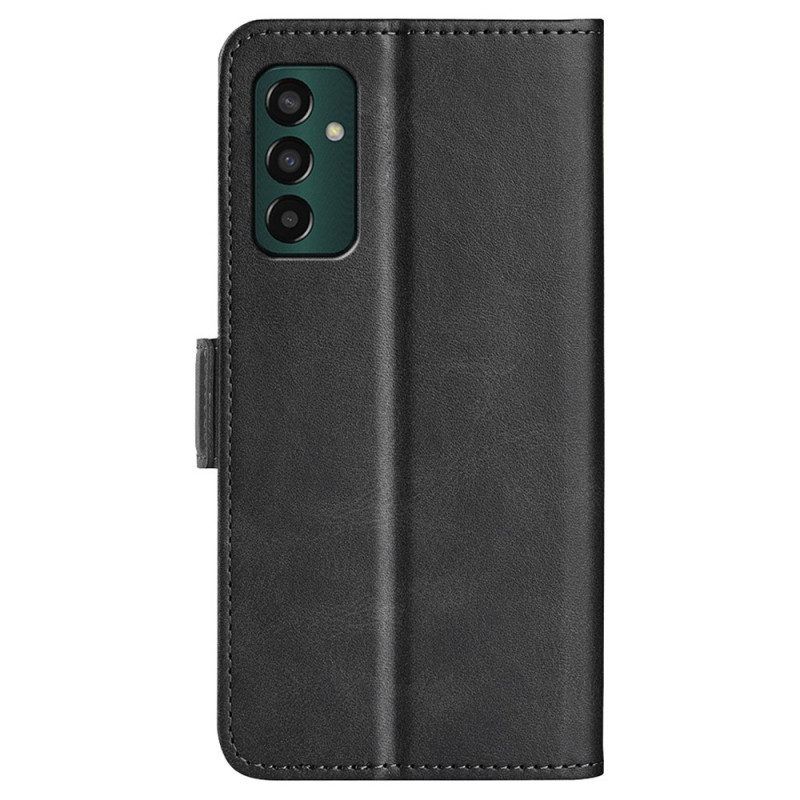 Flip Case Für Samsung Galaxy M13 Doppelter Verschluss