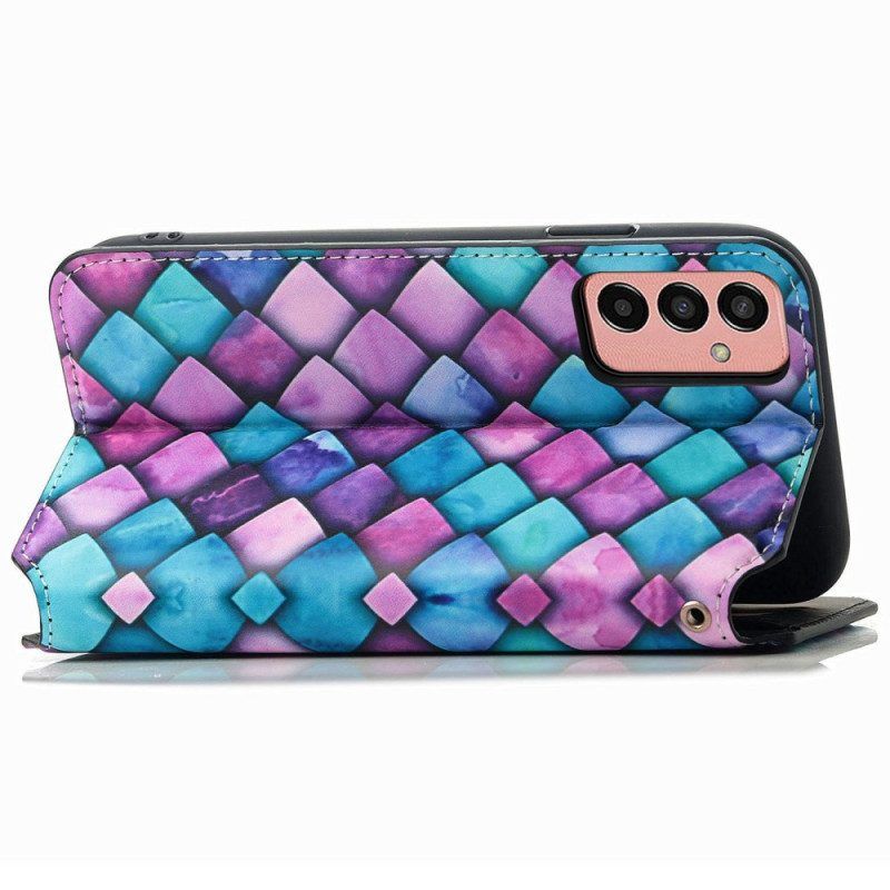 Schutzhülle Für Samsung Galaxy M13 Flip Case Caseneo Rfid-design