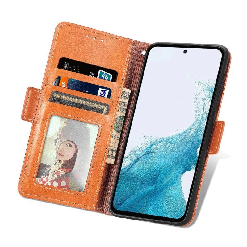 Flip Case Für Samsung Galaxy A54 5G Stilvoll