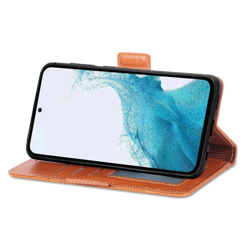 Flip Case Für Samsung Galaxy A54 5G Stilvoll