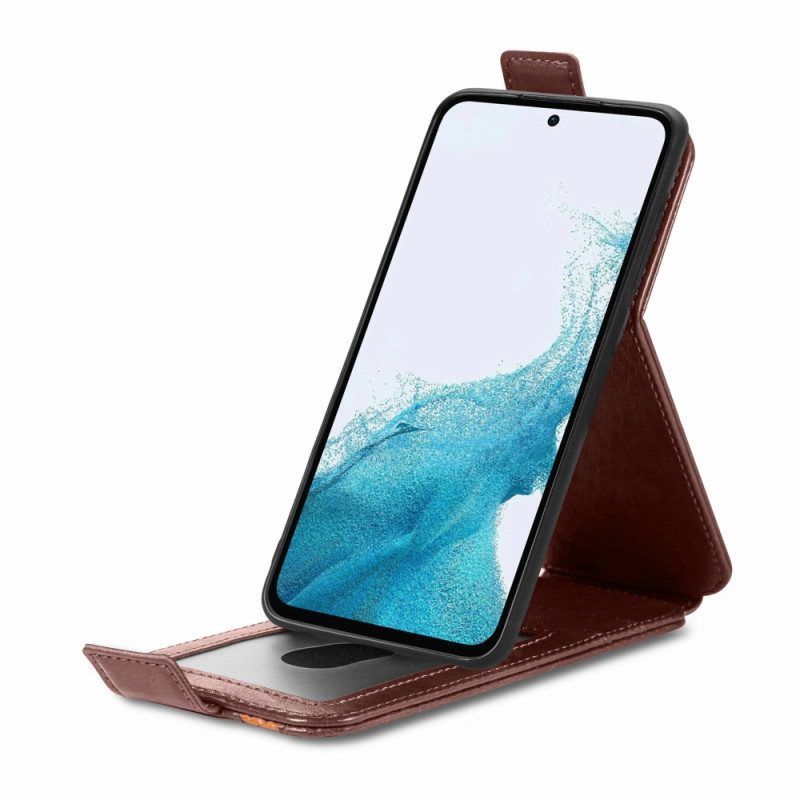 Flip Case Für Samsung Galaxy A54 5G Vertikales Caseneo