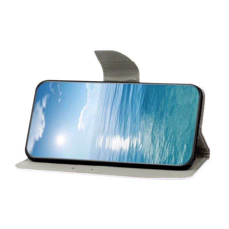 Lederhüllen Für Samsung Galaxy A54 5G Mit Kordel Riemchen-mandala