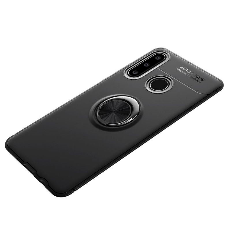 Hülle Huawei P40 Lite E / Y7p Schwarz Drehring